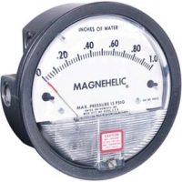 เกจวัดแรงดัน ยี่ห้อ Dwyer รุ่น 	  เกจวัดความดัน 2000 Series Magnehelic Differential Pressure Gages