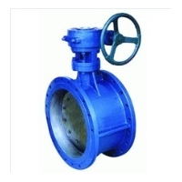 Ductile Iron Double Flange Butterfly Valves