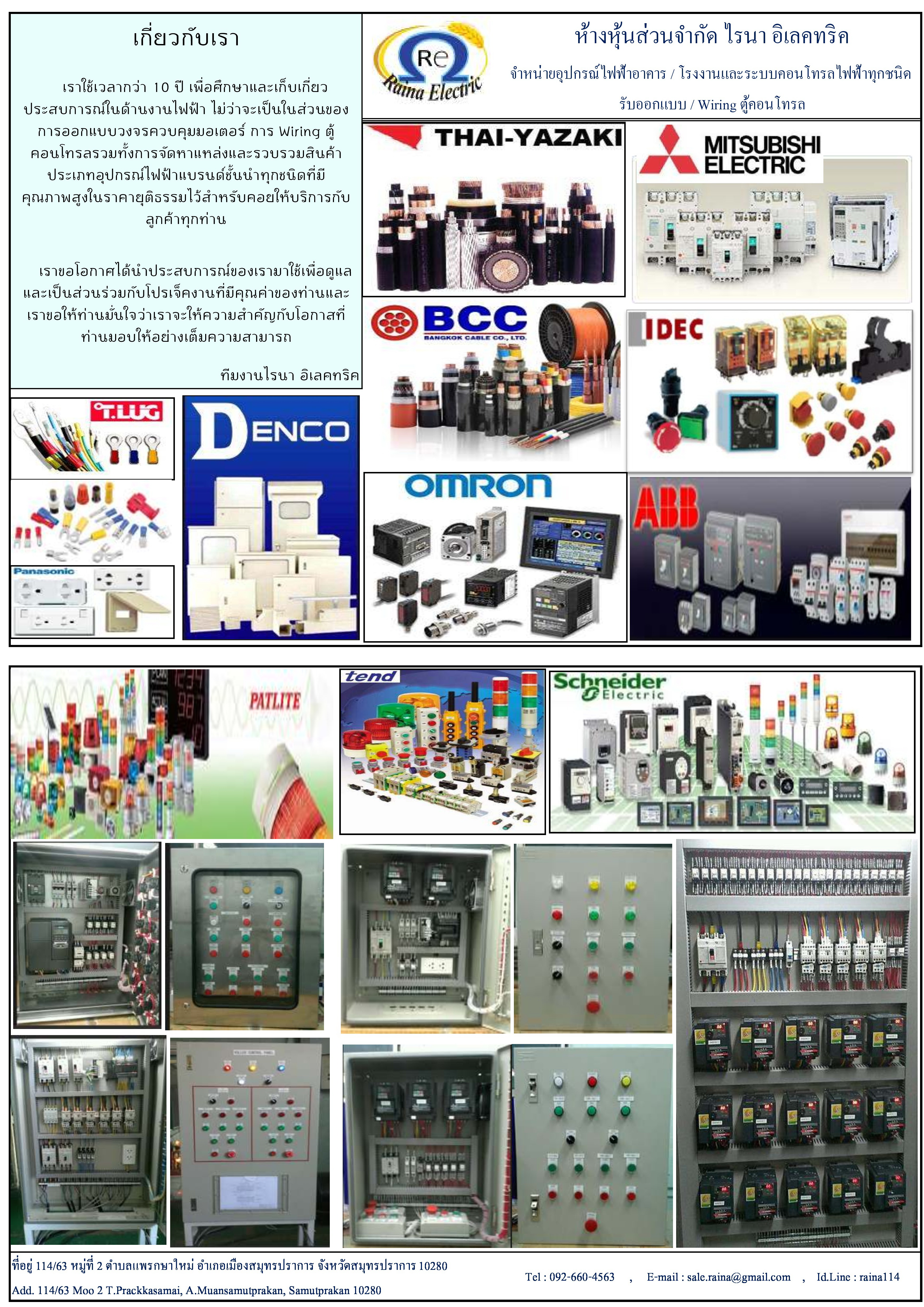 Raina ElectricCo., Ltd.
