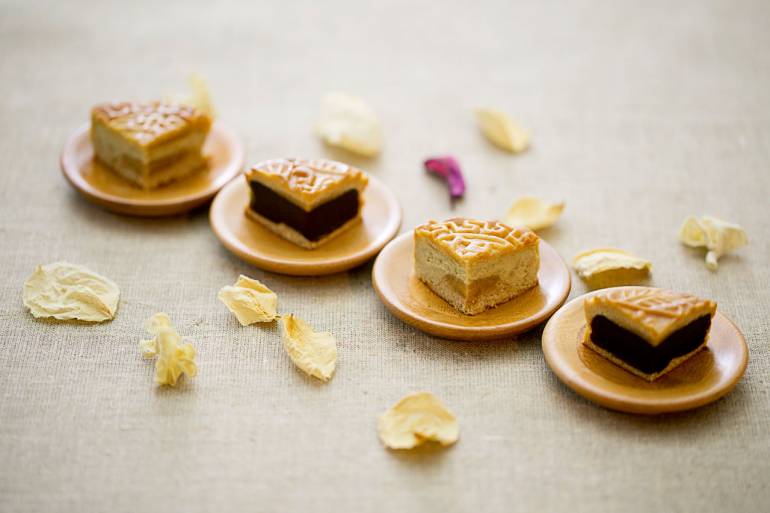 ขนมไหว้พระจันทร์ไส้ฮันนี่โทสต์