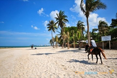 ชายหาดหัวหิน จ.ประจวบคีรีขันธ์