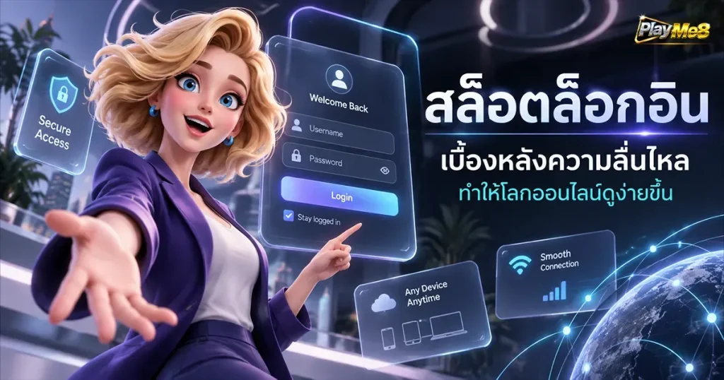 สล็อตล็อกอิน เบื้องหลังความลื่นไหล ทำให้โลกออนไลน์ดูง่ายขึ้น