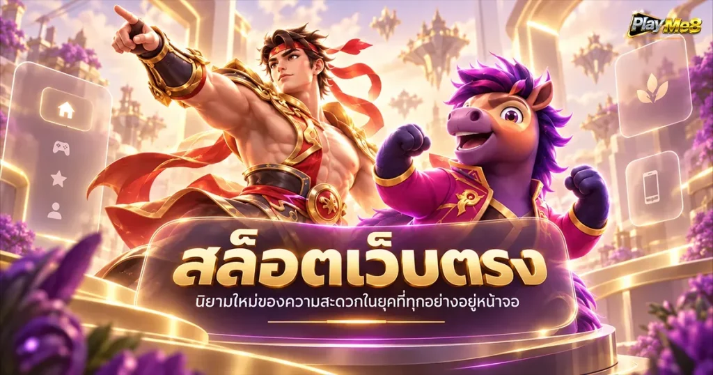 สล็อตเว็บตรง นิยามใหม่ของความสะดวกในยุคที่ทุกอย่างอยู่หน้าจอ
