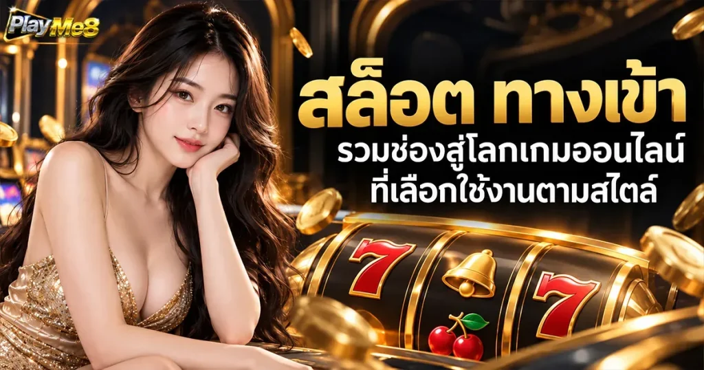 สล็อต ทางเข้า รวมช่องสู่โลกเกมออนไลน์ที่เลือกใช้งานตามสไตล์