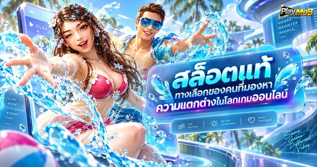 สล็อตแท้ ทางเลือกของคนที่มองหาความแตกต่างในโลกเกมออนไลน์